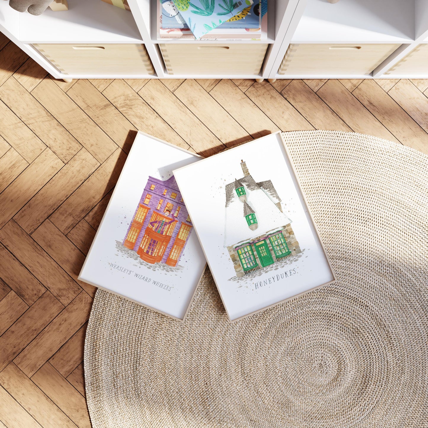 Wizarding Sweet Shop Watercolor Print