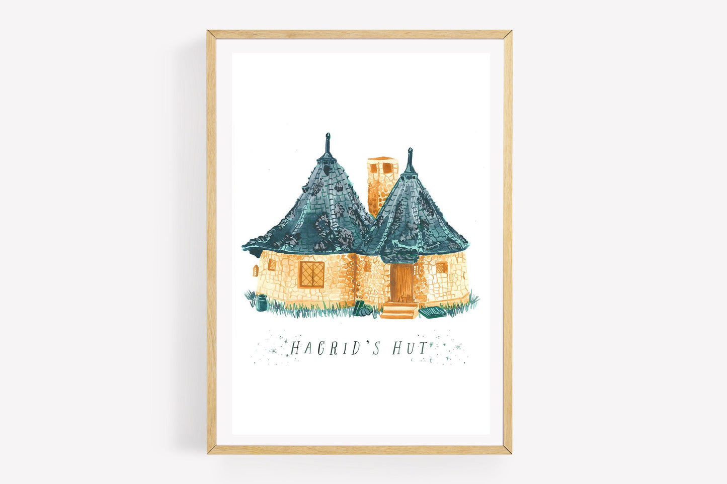 Gamekeeper's Hut Watercolor Print