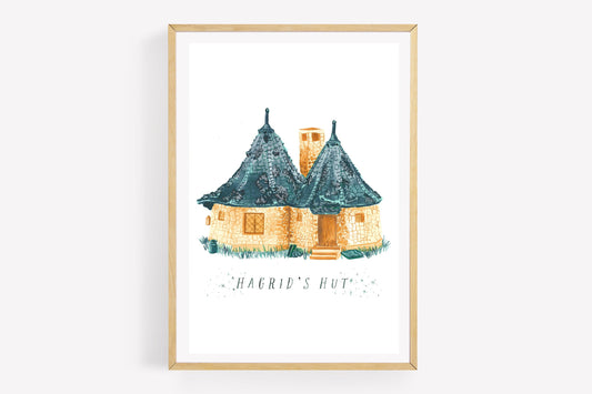 Gamekeeper's Hut Watercolor Print