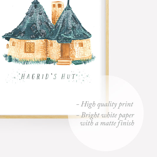 Gamekeeper's Hut Watercolor Print