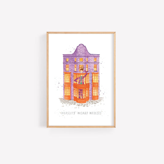 Wizarding Joke Shop Print